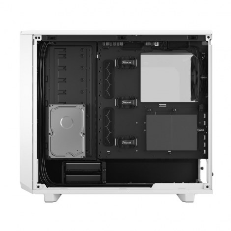 Fractal Design | Meshify 2 Clear Tempered Glass | White | Power supply included | ATX - 10